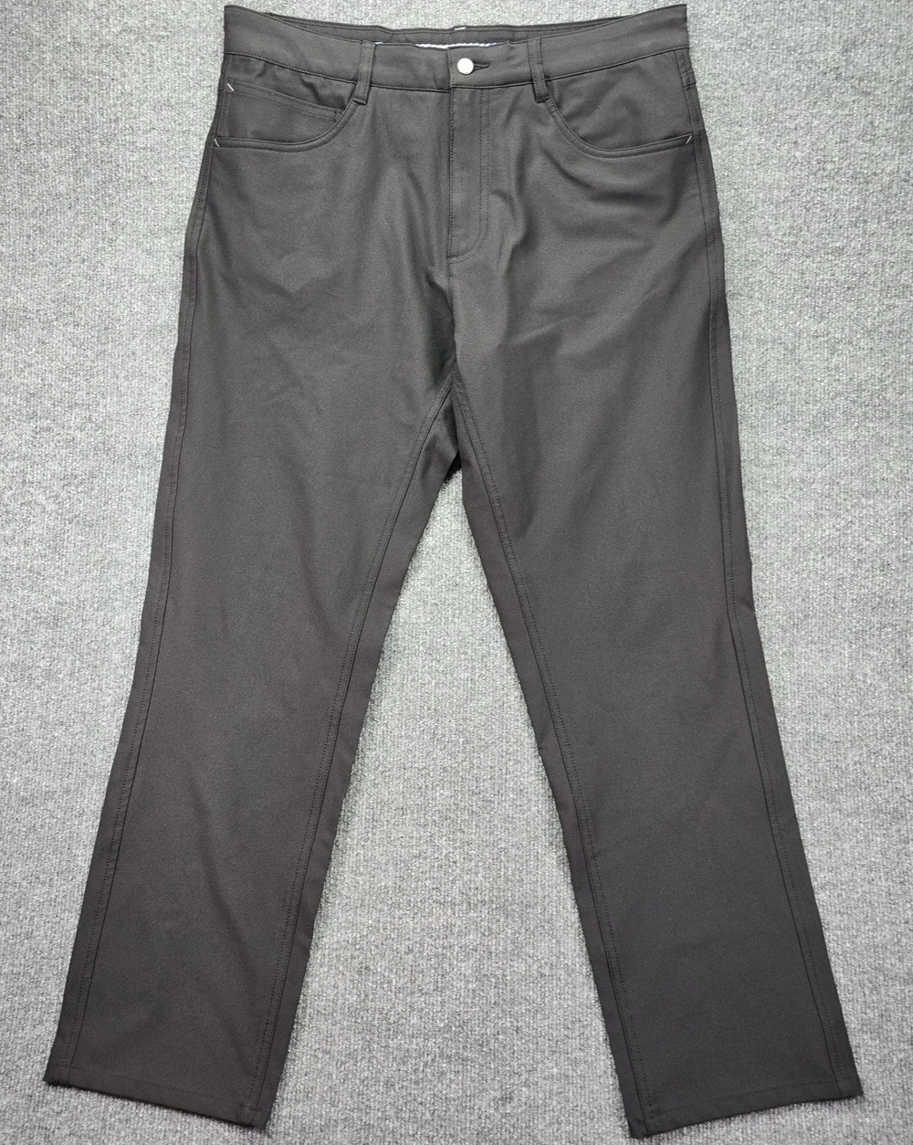 Footjoy Golf Pants Mens 34x30 Black Performance Stretch 5 Pocket Casual Athletic